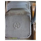 ALUMINUM RUNNING BOARD PLATES