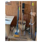 PUSHBROOMS & SHOVELS