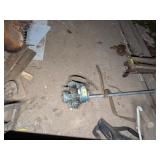 SCYTHETTE WEED TRIMMER WITH SICKLE BAR