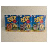 3 - SCORE 1990 MVP CARDS & PINS