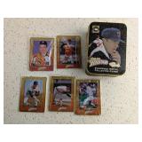 NOLAN RYAN EMBOSSED METAL COLLECTOR CARDS