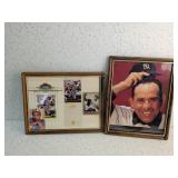 YOGI BERRA & DELINO DESHIELDS FRAMED PHOTO