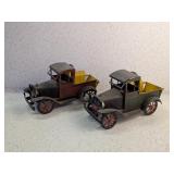 2 VINTAGE-LIKE TOY CARS