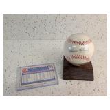 SIGNED HARMON KILLEBREW BASEBALL WITH CARD