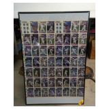 UNCUT MARATHON CHICAGO CUBS 1991 TRADING CARDS