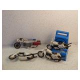 VINTAGE EVEL KNIEVEL MOTORCYCLE TOYS