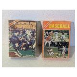 SPORTS ILLUSTRATED FOOTBALL & BASEBALL GAMES