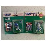 2 - BARRY SANDERS STARTING LINEUP ACTION FIGURES
