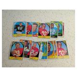 1965 TOPPS FOOTBALL TRADING CARDS