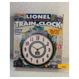 LIONEL 100TH ANNIVERSARY TRAIN CLOCK
