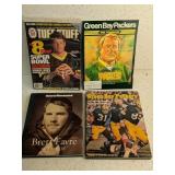2 - PACKERS BOOKS & 2 PACKERS MAGAZINES