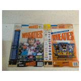 2 - NFL WHEATIES BOXES