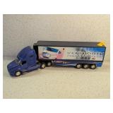 KENWORTH SEMI WITH BOX VAN TRAILER