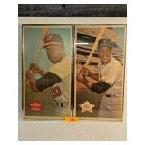 2 - TOPPS FRAMED 1968 POSTERS