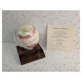 SIGNED MIKE SCHMIDT & STEVE CARLTON BASEBALL