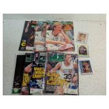 LARRY BIRD FEATURED MAGAZINES & TRADING CARDS