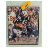 AUTOGRAPHED TOM MATTE PHOTO