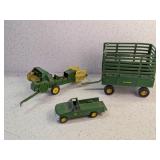 JOHN DEERE TRUCK, BALER, AND WAGON
