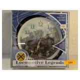 LOCOMOTIVE LEGENDS CLOCK