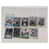 9 - SIGNED FOOTBALL CARDS, MIKE ALSTUTT, ROD SMITH