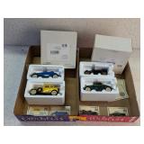 4 DIECAST NATIONAL MOTOR MUSEUM MINT MODELS