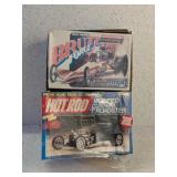 2 PLASTIC HOT ROD MODEL KITS