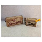 DIECAST 1904 KNOX DELIVERY WAGON & 1918 FORD TRUCK