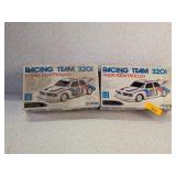 2 REMOTE CONTROLLED RACING TEAM 320I CARS