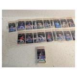 1986 ALL STAR GAME FOLD-UP CARDS