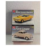 1966 NOVA & 1940 FORD COUPE MODEL KITS