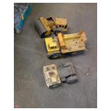 3 VINTAGE CONSTRUCTION TOYS FOR PARTS