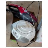 DIRT DEVIL VAC & SMALL RADIO