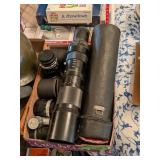 LARGE TAMRON LENS AND OTHER LENSES