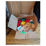 WOODEN TRAIN SET