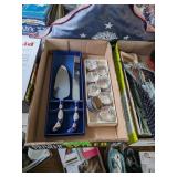 ORNAMENTAL CARVING SET & NAPKIN RINGS