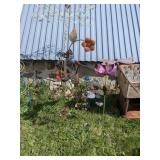 VARIOUS LAWN DECORATIONS