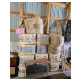 12 ROLLS OF R25 FIBERGLASS INSULATION