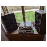 GARRARD STEREO SYSTEM WITH SPEAKERS