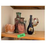 DECORATIVE GLASS VASES