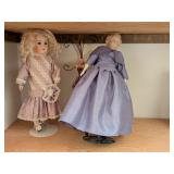2 ANTIQUE DOLLS