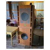 2 HOMEMADE LARGE SPEAKERS