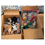 2 BOXES OF BEANIE BABIES