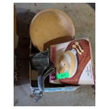 WOODEN BOWL, HOT PLATE DINNER & PRESS