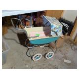 ANTIQUE DOLL BABY BUGGY