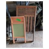 2 ANTIQUE WASHBOARDS