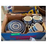 SET OF BLUE CHINA