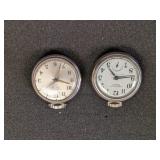 2 WESTCLOX POCKET WATCHES - SCOTTY AND POCKET BEN