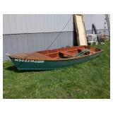 14 FT WOODEN JOHN BOAT