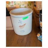 4 GALLON RED WING CROCK