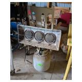 MISTER HEATER PROPANE HEATER WITH MOSTLY FULL TANK